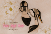 Satin High Heels-BLACK